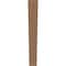 Ekena Millwork 3-inch W x 16-inch D x 22-inch H Traditional Rough Cedar Woodgrain TimberThane Knee Brace, Primed BRCUR03X16X22TRARCPR - alternate 3